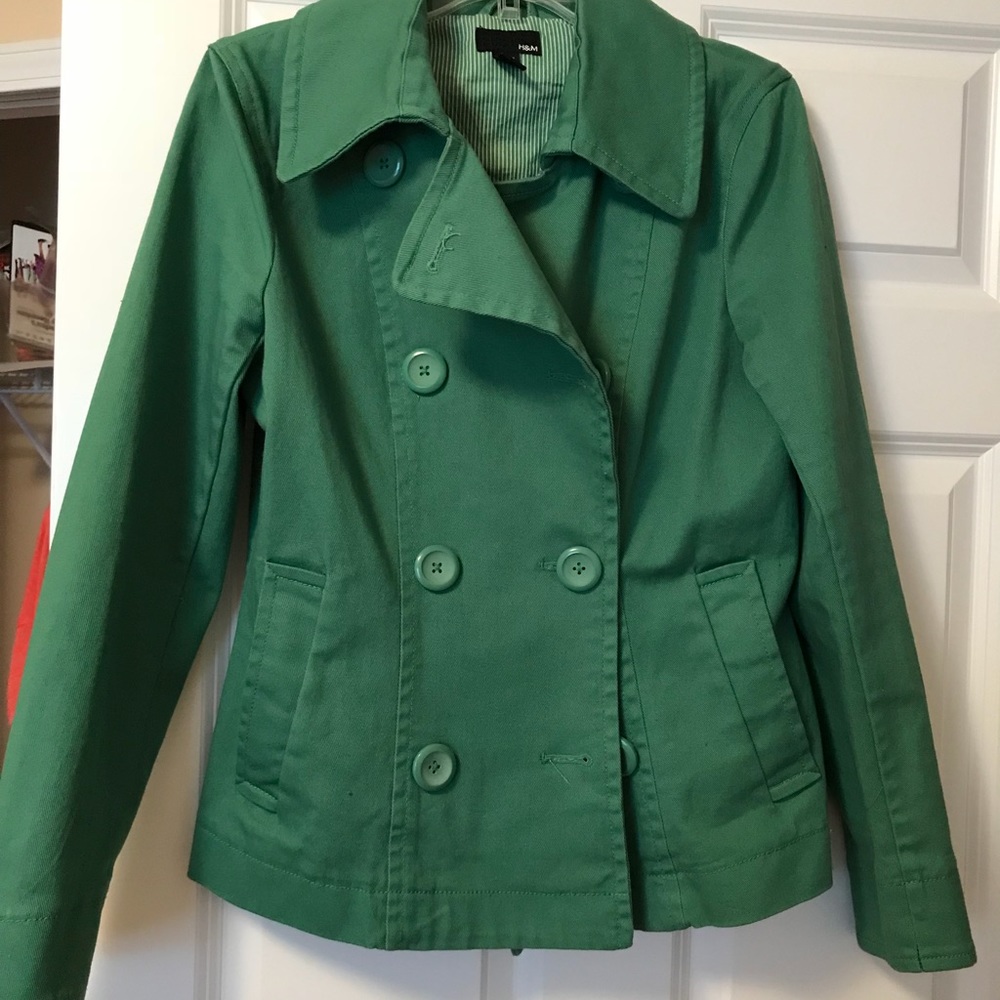 H & M spring pea coat